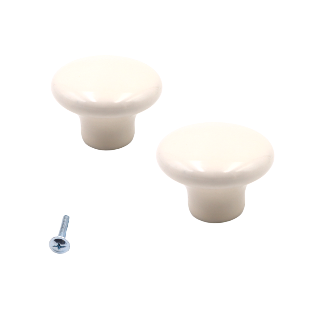 Bouton de meuble en porcelaine - 38mm