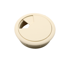 Passe-câble en plastique 60mm - Vanille