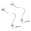 2 Lampes à LED de chambres avec USB + Source de courant (F02)