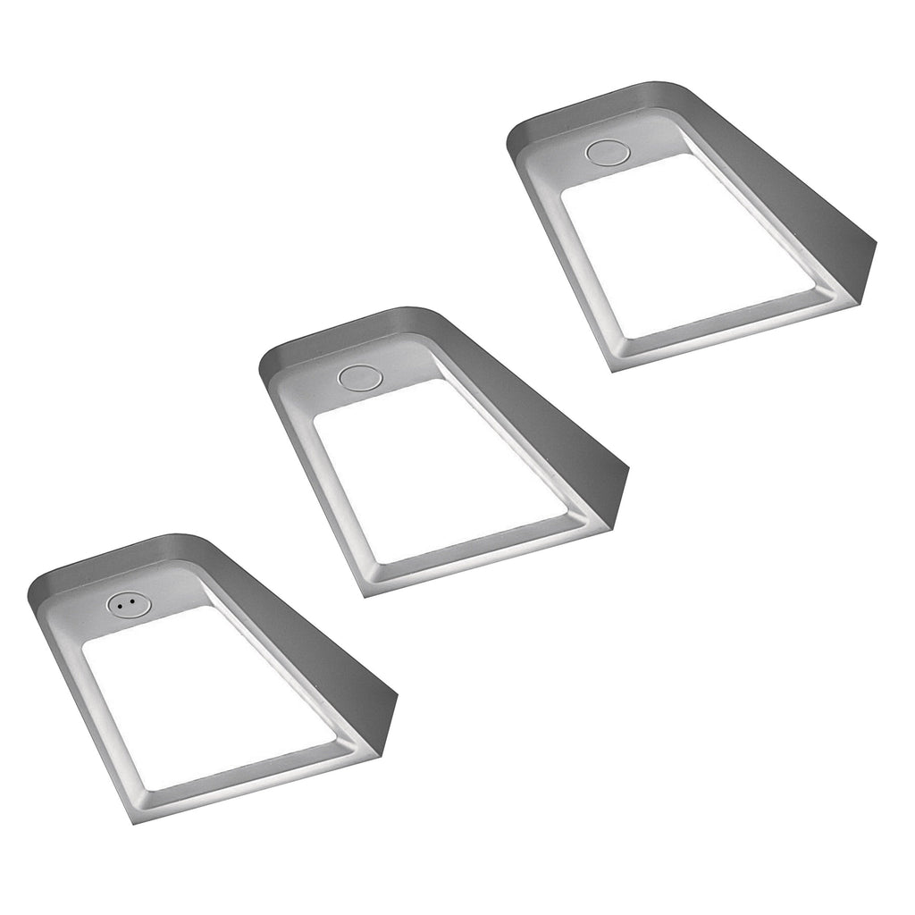 3 lampes supérieures du cabinet LED + Source de courant (F04)