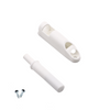 Amortisseur de porte de cuisine fermeture silencieuse - Blanc (10 pièces)