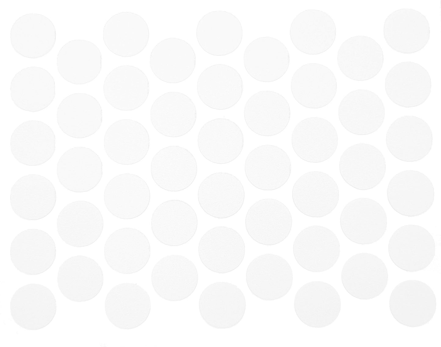 Cache-Vis Adhésif - Blanc mat 14mm