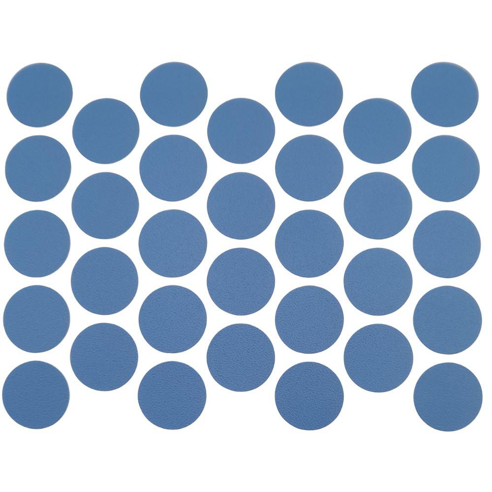 Cache-Vis Adhésif - Bleu 18mm