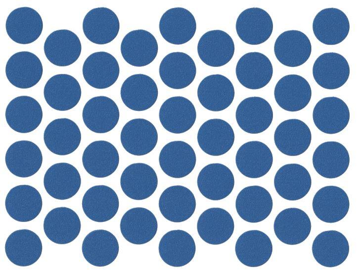 Cache-Vis Adhésif - Bouchons Bleus 14mm