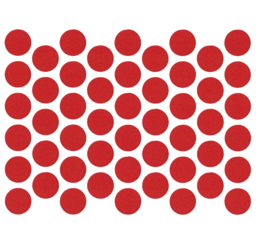 Cache-Vis Adhésif - Bouchons Rouges 14mm