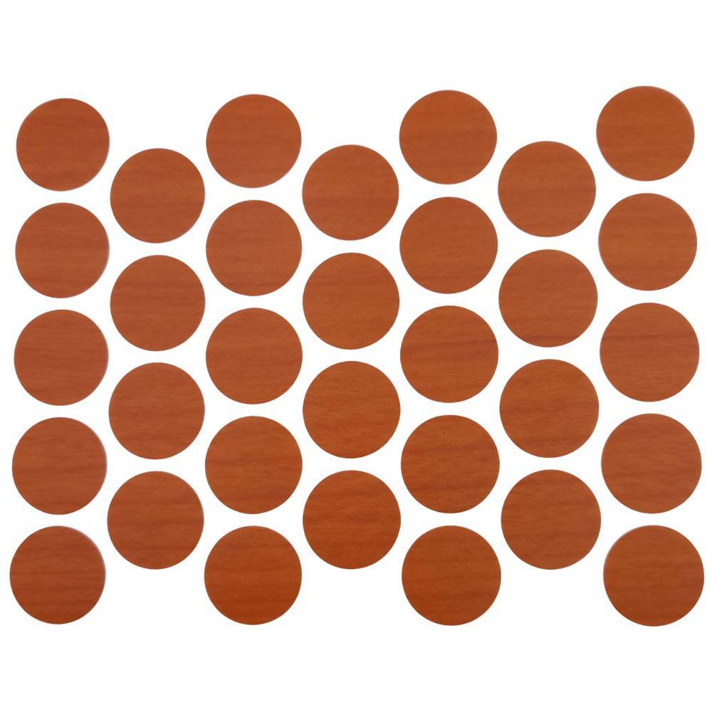 Cache-Vis Adhésif - Cerise 18mm