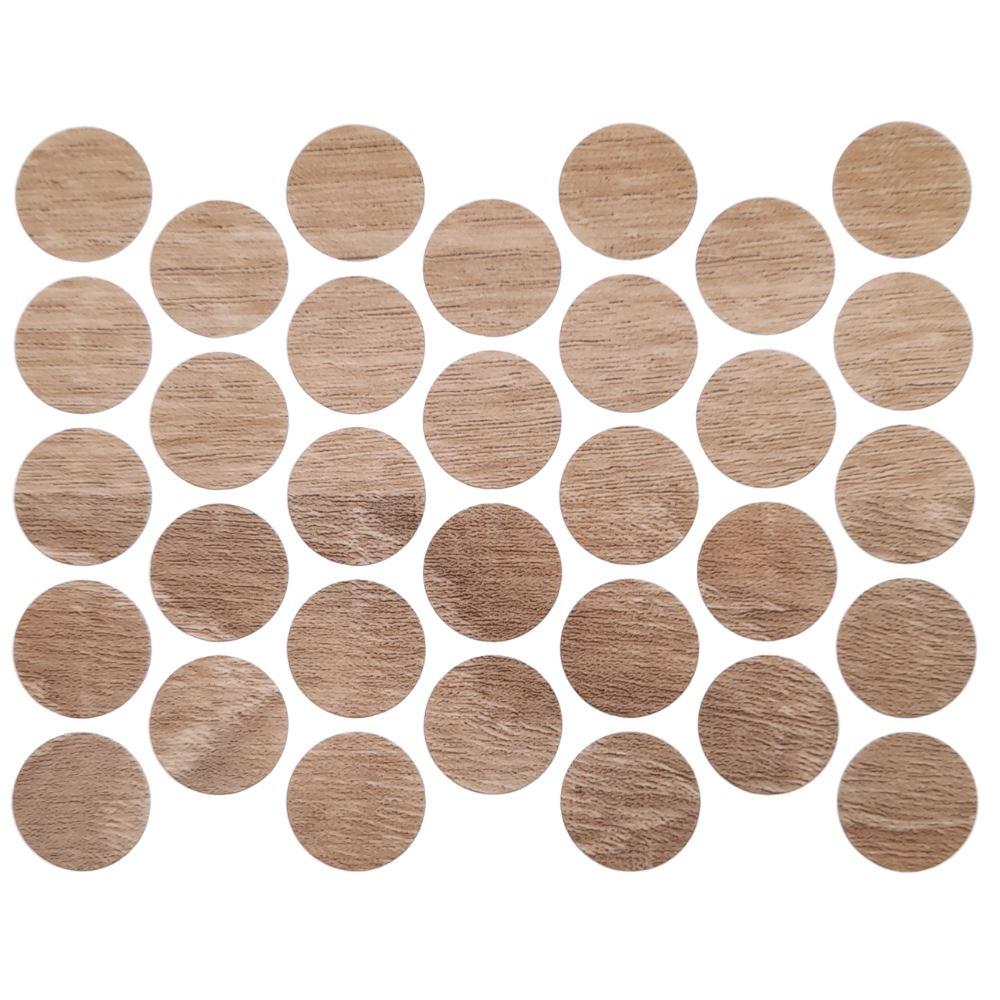 Cache-Vis Adhésif - Chêne Sonoma 18mm