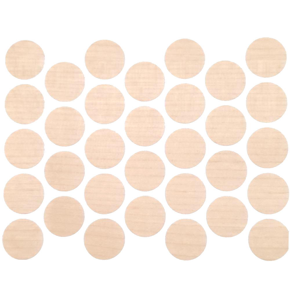 Cache-Vis Adhésif - Érable clair 18mm