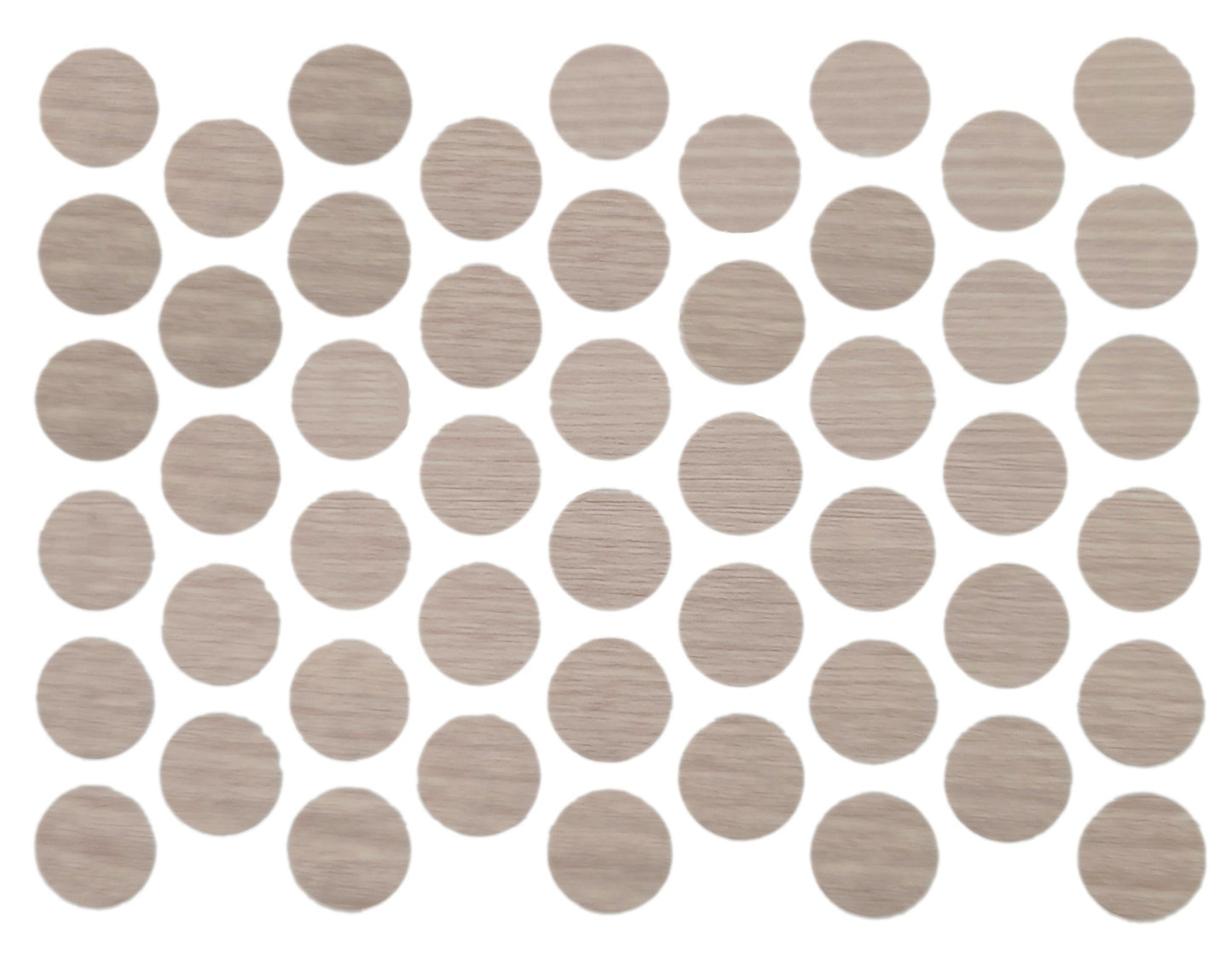 Cache-Vis Adhésif - Pin blanc 14mm