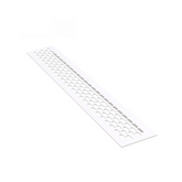Grilles d'aération en Aluminium 484x60mm - Blanc