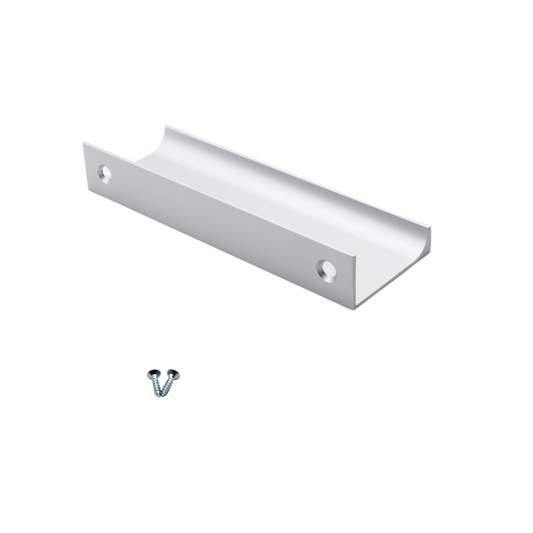 Poignée profilée Edge 96mm (Longueurs totales 116mm) - Aluminium