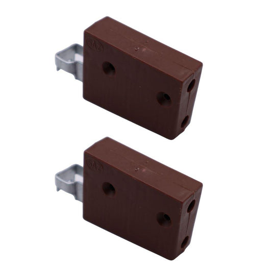 Support d'armoire en nylon, universel - G+D, 2D Eco - Marron