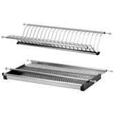 Plat égouttoir de séchage pour armoire de cuisine - Acier inoxydable 400mm