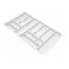 Range-couverts pour tiroir,  largeurs d'armoires: 700 à 800 mm, profondeur: 430 mm, Blanc