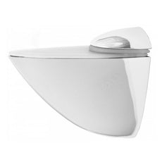 Support étagère pelican chrome - 70x105mm