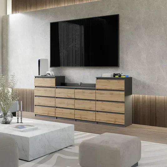 Commode 14 Tiroirs (4+6+4)