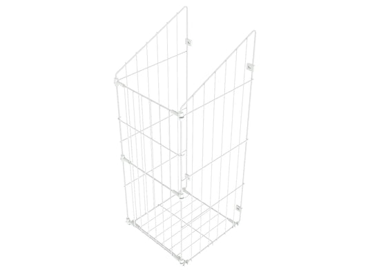 Panier à linge 50cm - Blanc
