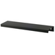 Poignée profilée Edge 160mm (Longueur totale 180mm) - Noir mat
