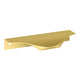 Poignée profilée Edge 256mm (Longueurs totales 276mm) - Or