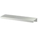 Poignée profilée Edge 480mm (Longueur totale 500mm) - Électropoli