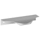 Poignée profilée Edge 256mm (Longueur totale 276mm) - Aluminium