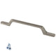 Poignée de meuble 160mm U098 - Acier brossé