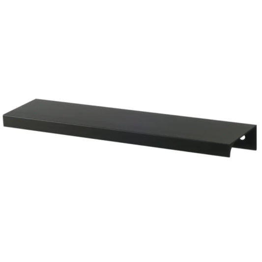 Poignée profilée Edge 480mm (Longueur totale 500mm) - Noir mat
