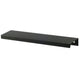 Poignée profilée Edge 480mm (Longueur totale 500mm) - Noir mat