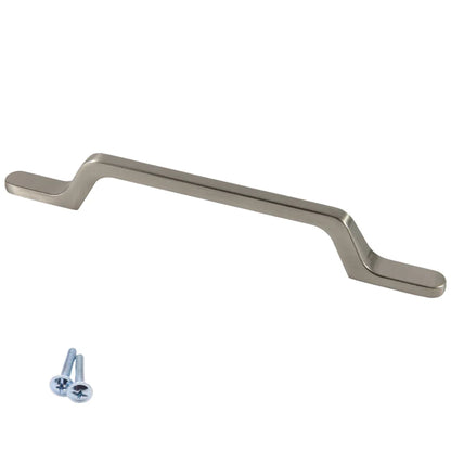 Poignée de meuble 128mm U098 - Acier brossé