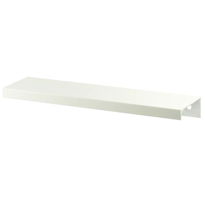 Poignée profilée Edge 480mm (Longueur totale 500mm) - Blanc