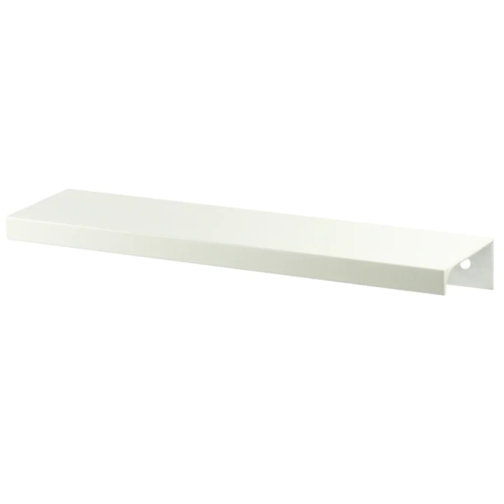 Poignée profilée Edge 160mm (Longueur totale 180mm) - Blanc