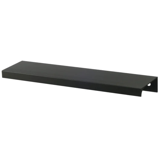 Poignée profilée Edge 64mm (Longueur totale 84mm) - Noir Mat