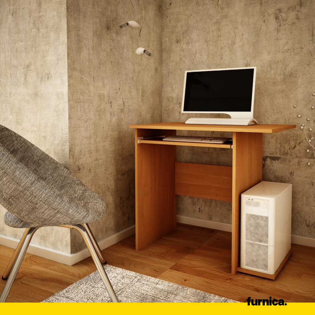 BILLY - Bureau d'ordinateur avec Plateau pour Clavier - Aulne H74cm L80cm P50cm