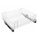 Panier coulissant pour caisson de 60 cm à fermeture amortie - Blanc