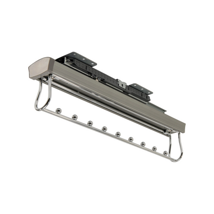 Porte-cintres coulissant Soft-Close - Gris