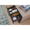 Système de tiroirs Soft-Close, BASSE - SLIM, H: 89mm, Noir