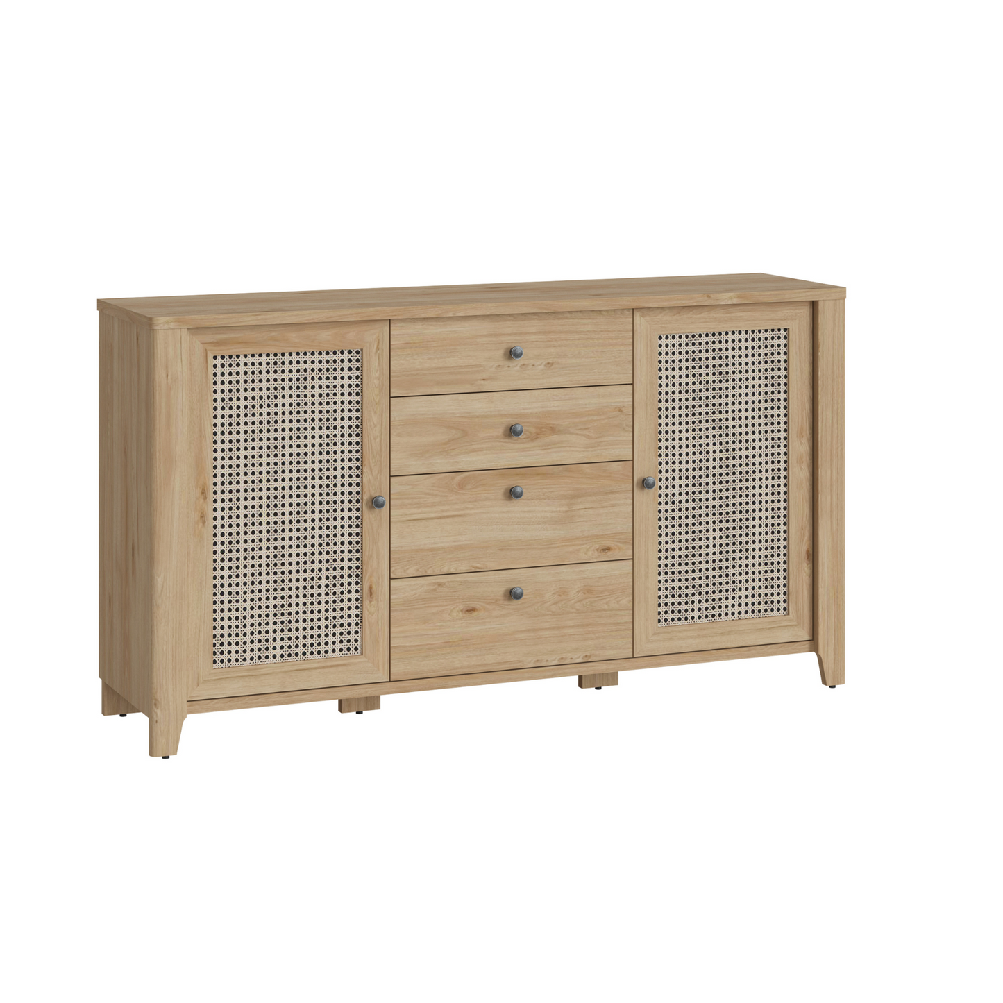 PARILLA - Ensemble de Meubles de Salon - Jackson Hickory / Amadeus