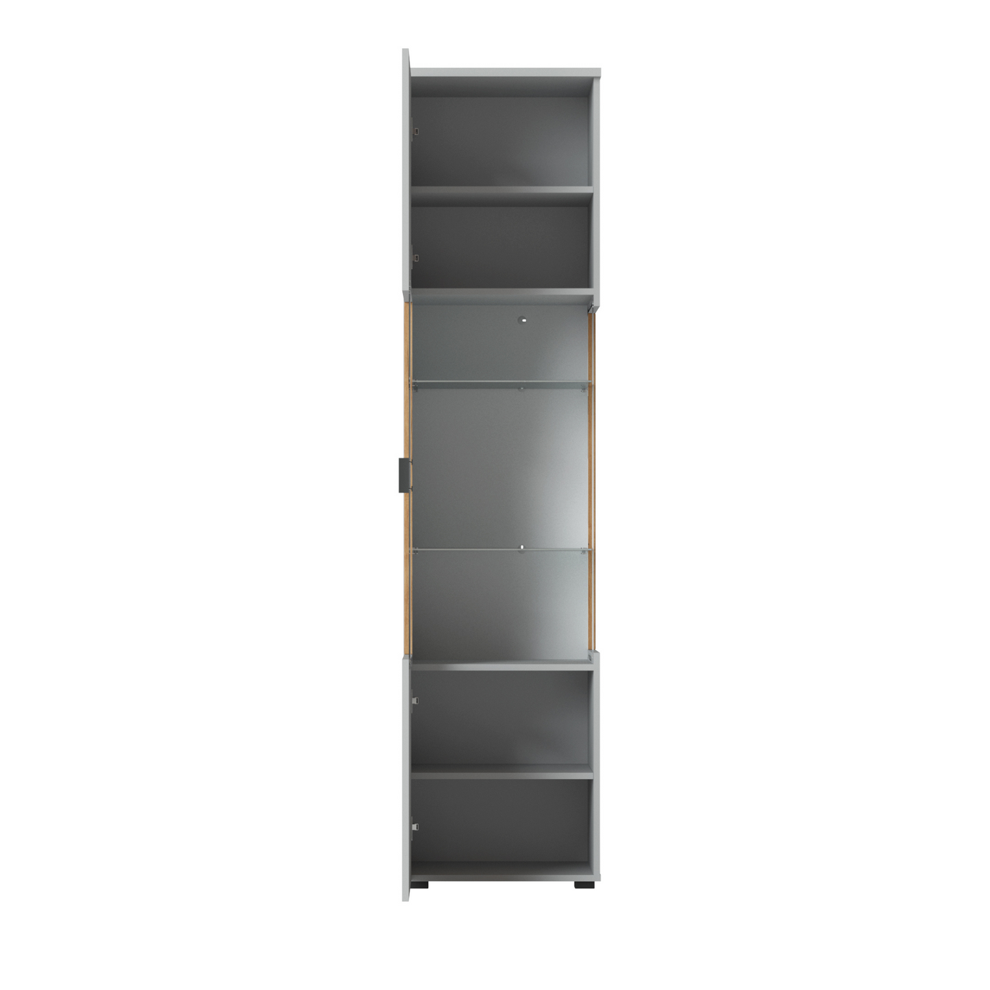 VERO - Ensemble de Meubles de Salon - Gris Cendré / Chêne Coast Evoke