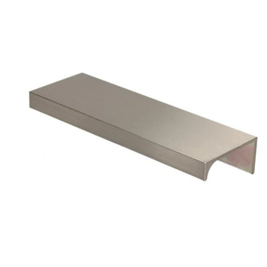 Poignée profilée Edge 64mm (Longueur totale 84mm) - Acier brossé