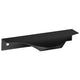 Poignée profilée Edge 256mm (Longueur totale 276mm) - Noir mat