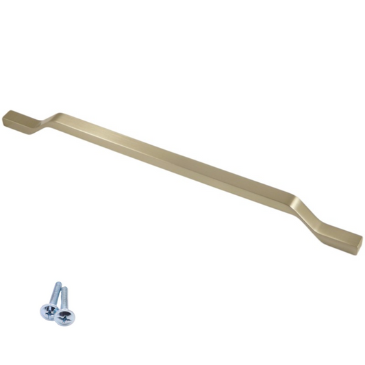 Poignée de meuble 288mm U085 - Acier brossé