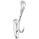Crochet mural double 160mm - Chrome