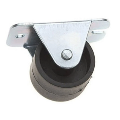Roulette pour meuble fixe Ø30mm avec platine