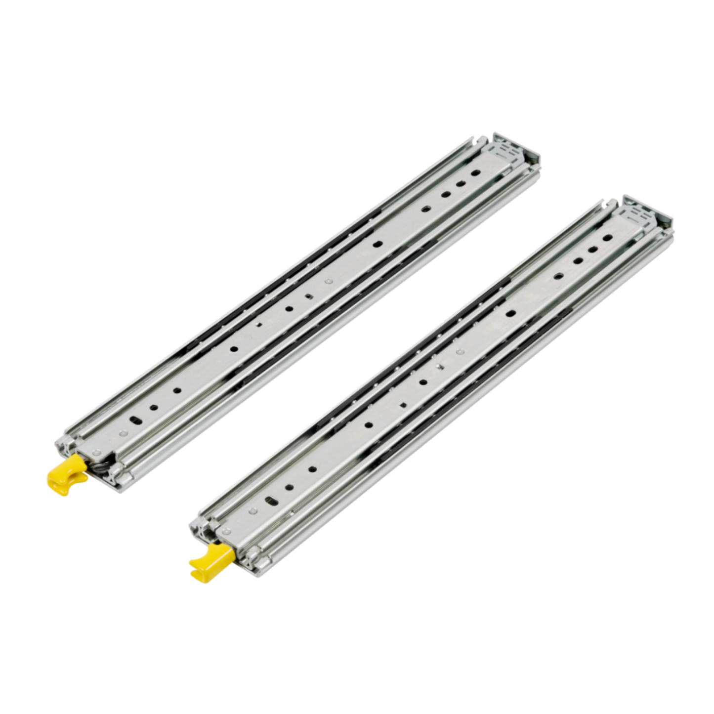 Coulisses pour tiroir avec verrouillage - Rainure 76mm (gauche et droite), H76