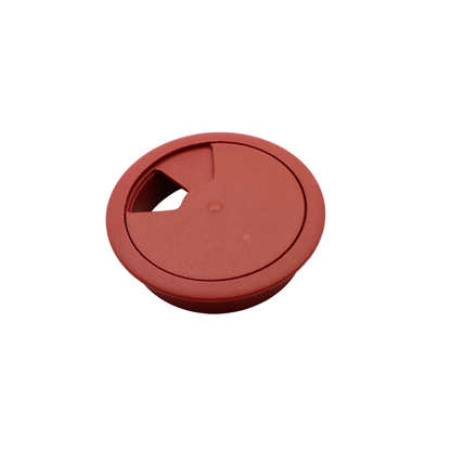 Passe-câble en plastique 60mm - Bois rouge