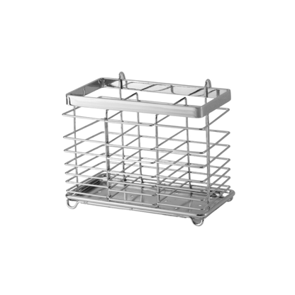 Range-couverts et égouttoir en acier - 175mm - Chrome