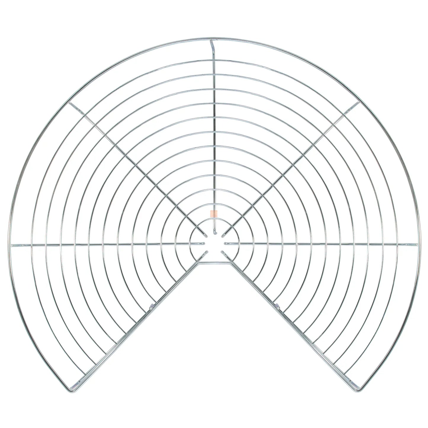 Carrousel de rangement d'angle 3/4 pour placard de cuisine système - 600mm - Chrome