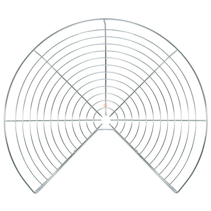 Carrousel de rangement d'angle 3/4 pour placard de cuisine système - 600mm - Chrome