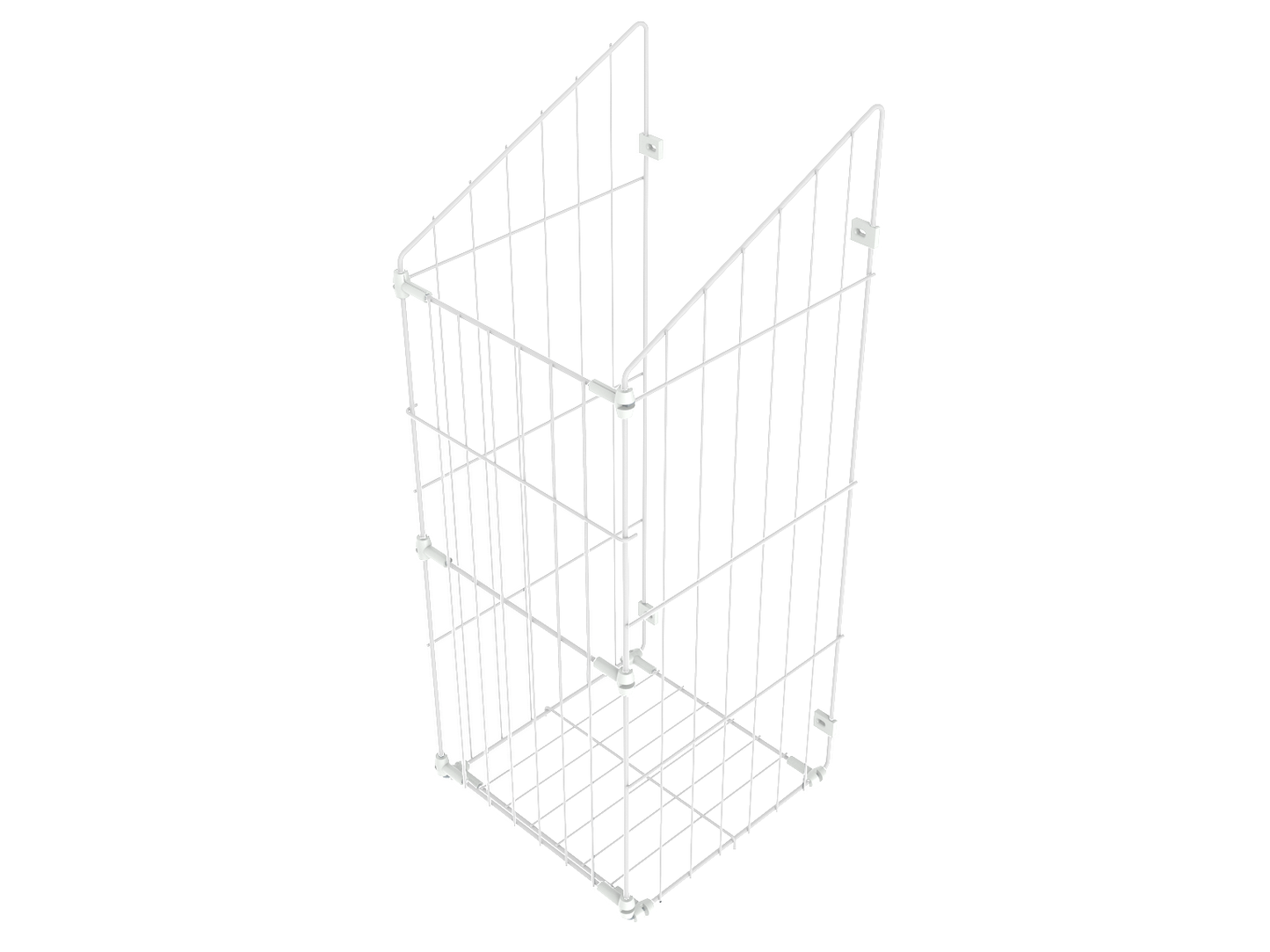 Panier à linge 60cm - Blanc