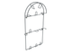 Porte-tuyau d'aspirateur en argent - Grand - Anthracite
